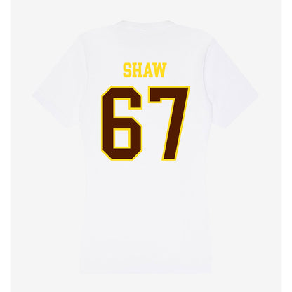 Western Michigan - NCAA Football : Trevor Shaw - Women's V-Neck T-Shirt-1