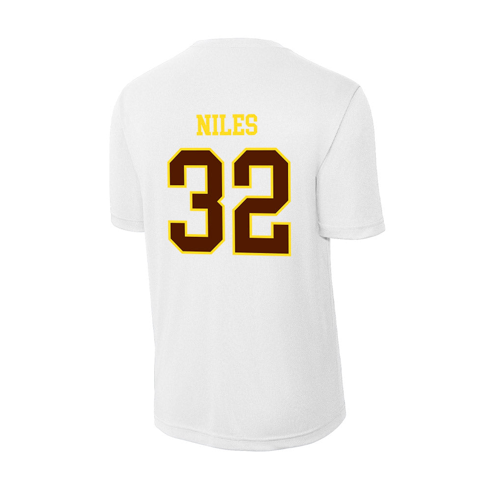 Western Michigan - NCAA Softball : Analeez Niles - Activewear T-Shirt-1