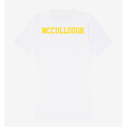 Western Michigan - NCAA Football : Daeh McCullough - Women's V-Neck T-Shirt-1