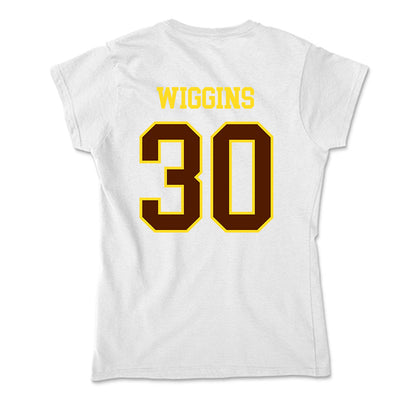 Western Michigan - NCAA Women's Basketball : Morasha Wiggins - Soft Style Women’s T-Shirt-1