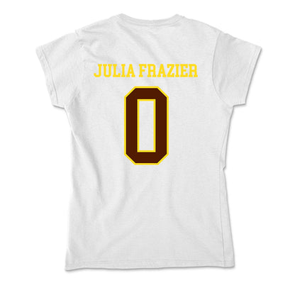 Western Michigan - NCAA Women's Tennis : Julia Julia Frazier - Soft Style Women’s T-Shirt-1