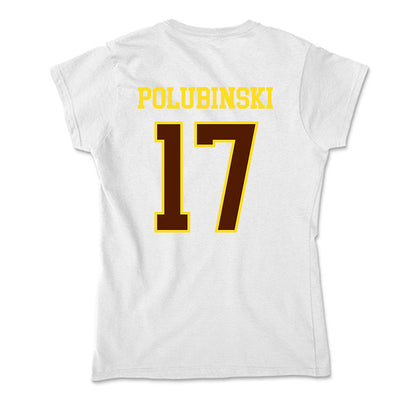 Western Michigan - NCAA Baseball : Josh Polubinski - Soft Style Women’s T-Shirt-1