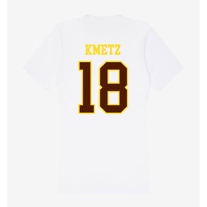 Western Michigan - NCAA Women's Volleyball : Madison Kmetz - Women's V-Neck T-Shirt-1