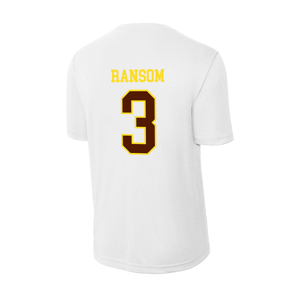 Western Michigan - NCAA Women's Basketball : Zuri Ransom - Activewear T-Shirt-1
