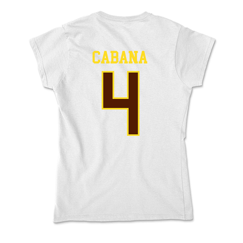 Western Michigan - NCAA Football : Cole Cabana - Soft Style Women’s T-Shirt-1