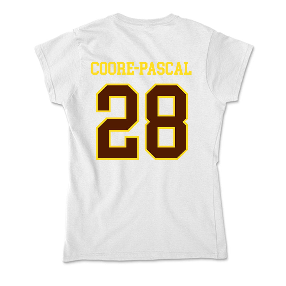 Western Michigan - NCAA Women's Soccer : Mikayla Coore-Pascal - Soft Style Women’s T-Shirt-1