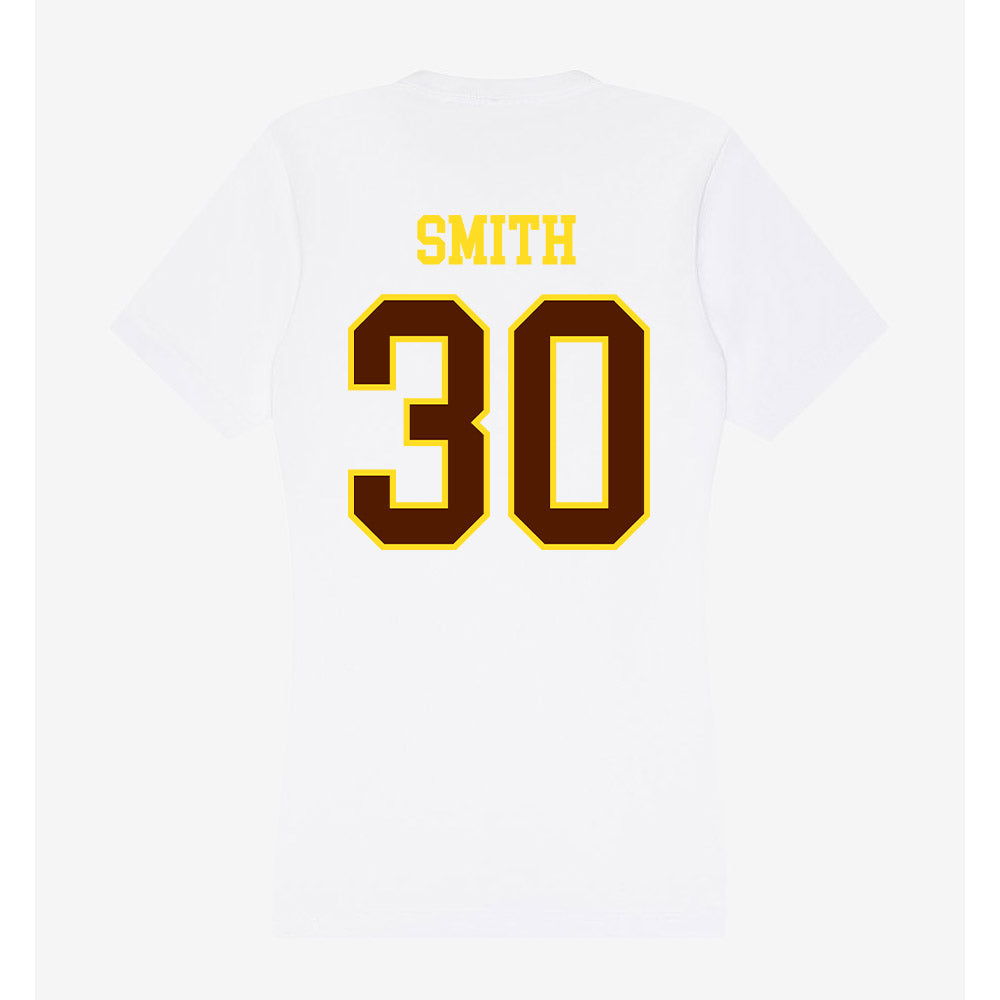 Western Michigan - NCAA Softball : Haleigh Smith - Women's V-Neck T-Shirt-1