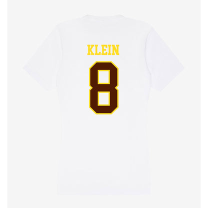 Western Michigan - NCAA Men's Soccer : Jordan Klein - Women's V-Neck T-Shirt-1