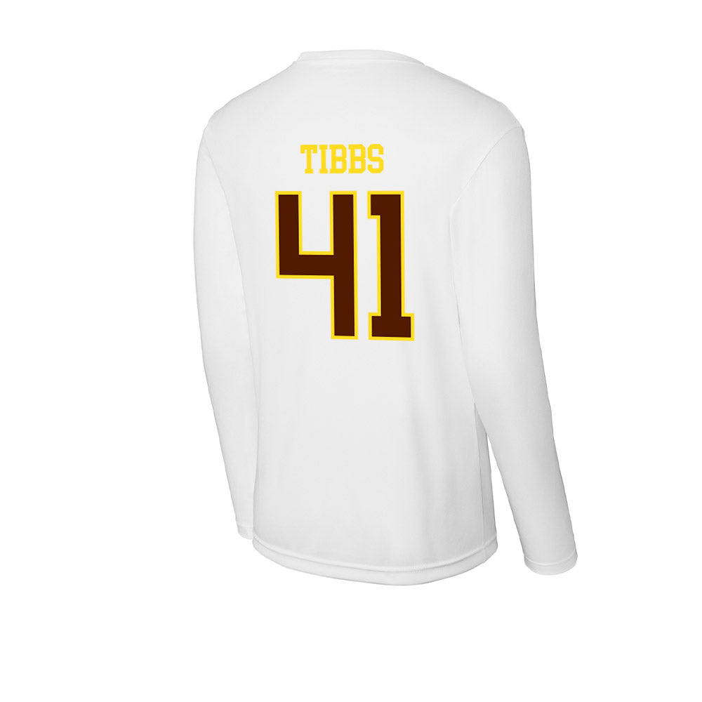 Western Michigan - NCAA Football : Zavian Tibbs - Activewear Long Sleeve T-Shirt-1