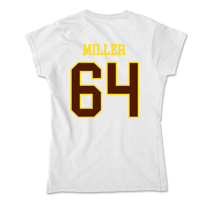 Western Michigan - NCAA Football : Nolan Miller - Soft Style Women’s T-Shirt-1