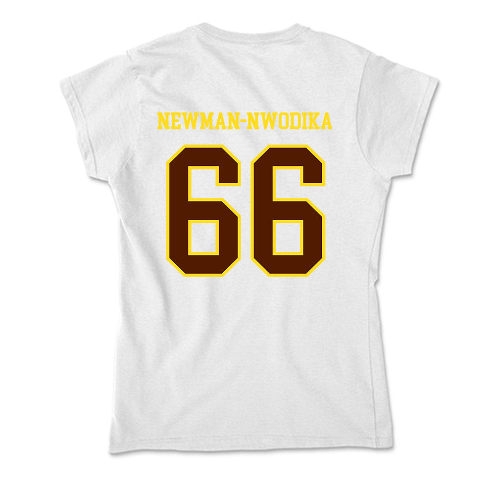Western Michigan - NCAA Football : Munachimdinanma Newman-Nwodika - Soft Style Women’s T-Shirt-1