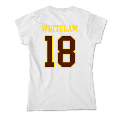 Western Michigan - NCAA Men's Ice Hockey : William Whitelaw - Soft Style Women’s T-Shirt-1
