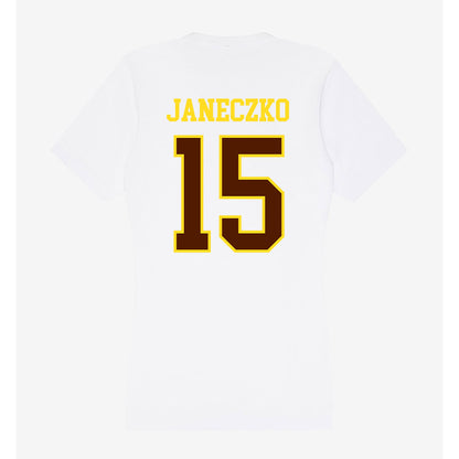 Western Michigan - NCAA Softball : Liliana Janeczko - Women's V-Neck T-Shirt-1
