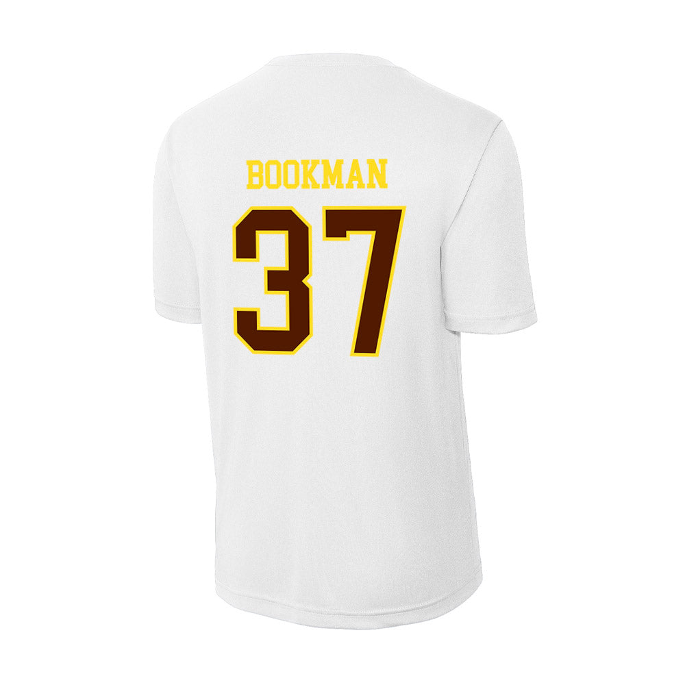 Western Michigan - NCAA Men's Ice Hockey : Zach Bookman - Activewear T-Shirt-1