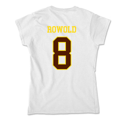 Western Michigan - NCAA Baseball : Jacob Rowold - Soft Style Women’s T-Shirt-1