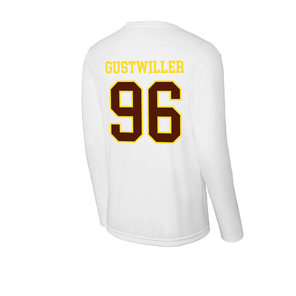 Western Michigan - NCAA Football : Dalton Gustwiller - Activewear Long Sleeve T-Shirt-1