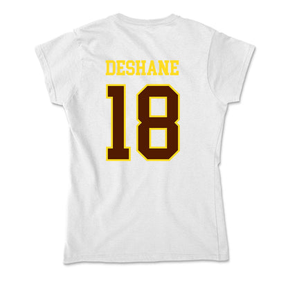 Western Michigan - NCAA Women's Soccer : Taryn DeShane - Soft Style Women’s T-Shirt-1