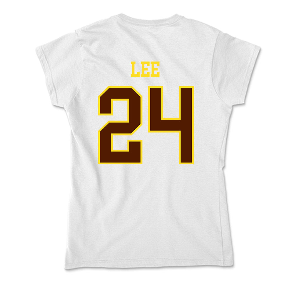 Western Michigan - NCAA Men's Basketball : Robert Lee - Soft Style Women’s T-Shirt-1