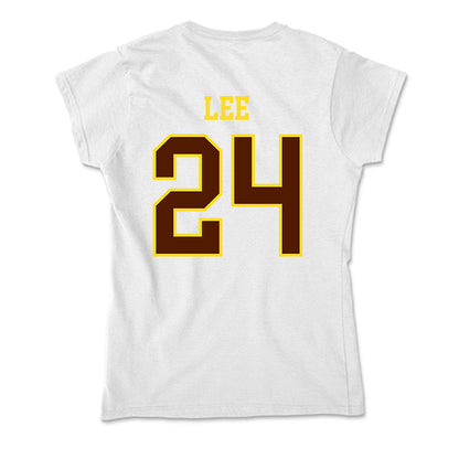 Western Michigan - NCAA Men's Basketball : Robert Lee - Soft Style Women’s T-Shirt-1