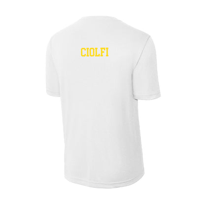 Western Michigan - NCAA Women's Gymnastics : Isabella Ciolfi - Activewear T-Shirt-1