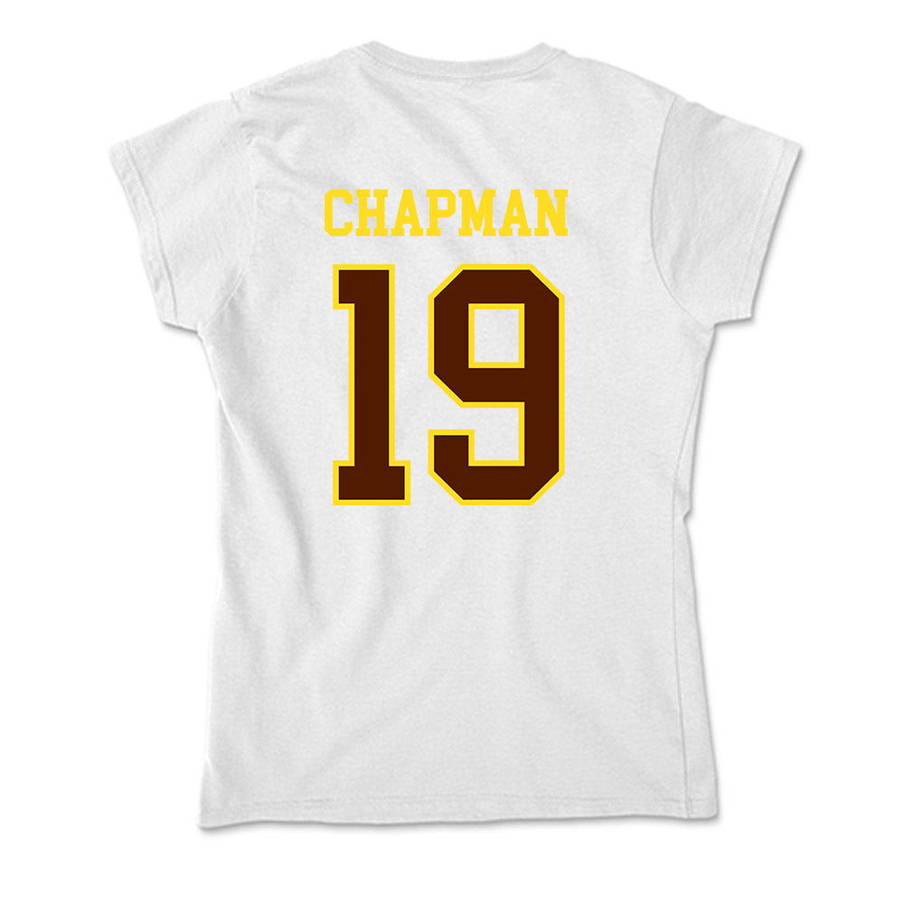 Western Michigan - NCAA Football : Angelo Chapman - Soft Style Women’s T-Shirt-1