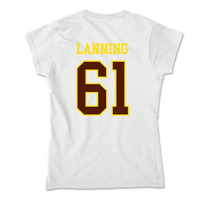 Western Michigan - NCAA Football : Parker Lanning - Soft Style Women’s T-Shirt-1