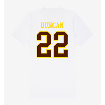 Western Michigan - NCAA Softball : Bella Duncan - Women's V-Neck T-Shirt-1