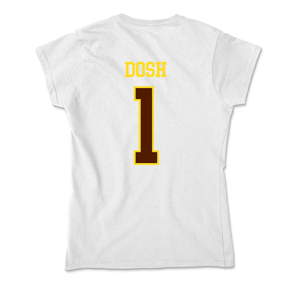 Western Michigan - NCAA Football : Jaxson Dosh - Soft Style Women’s T-Shirt-1