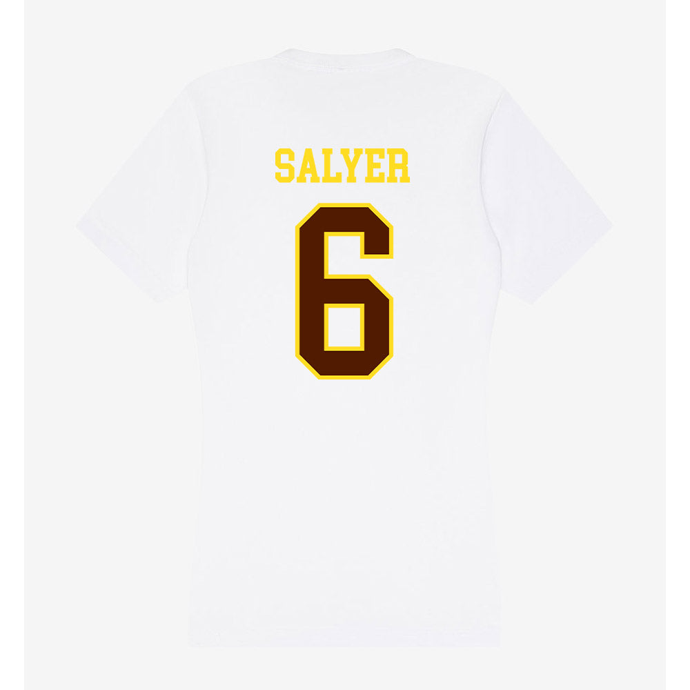 Western Michigan - NCAA Softball : Kaylee Salyer - Women's V-Neck T-Shirt-1
