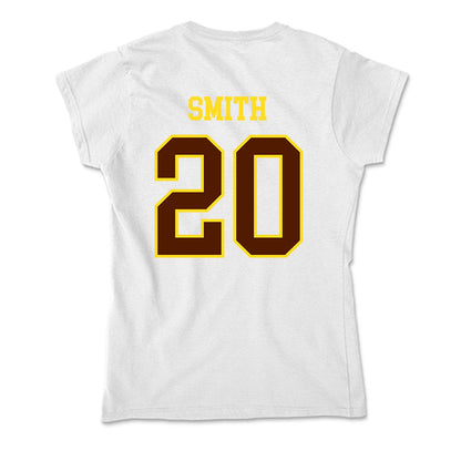 Western Michigan - NCAA Softball : Jordan Smith - Soft Style Women’s T-Shirt-1