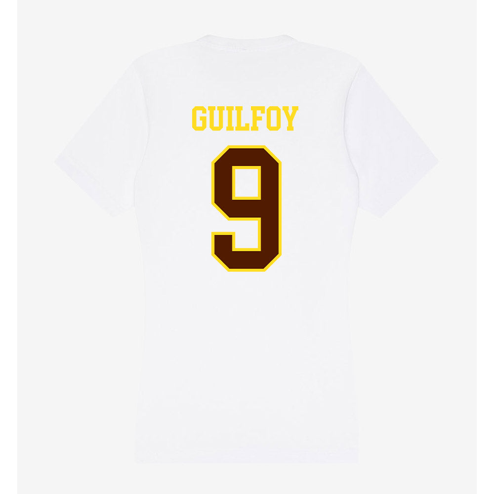 Western Michigan - NCAA Women's Volleyball : Ellla Guilfoy - Women's V-Neck T-Shirt-1
