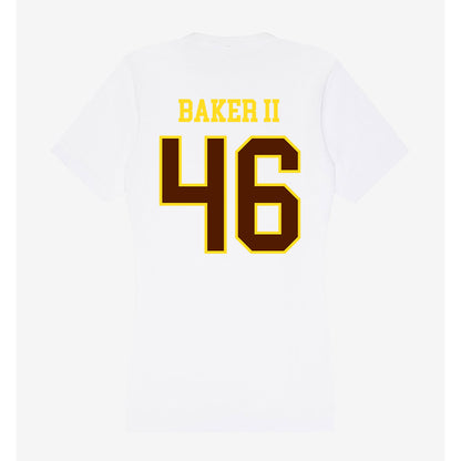 Western Michigan - NCAA Football : Max Baker II - Women's V-Neck T-Shirt-1
