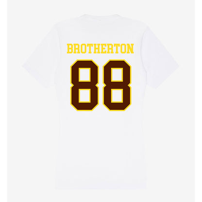 Western Michigan - NCAA Football : Ryan Brotherton - Women's V-Neck T-Shirt-1