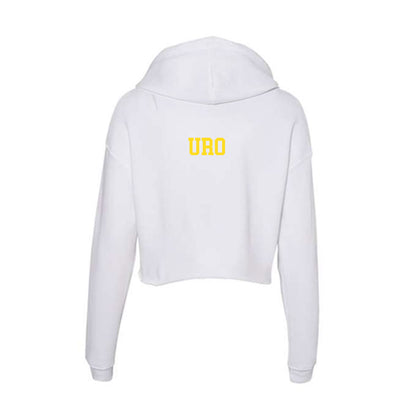Western Michigan - NCAA Women's Gymnastics : Linda Uro - Women's Crop Fleece Hoodie-1