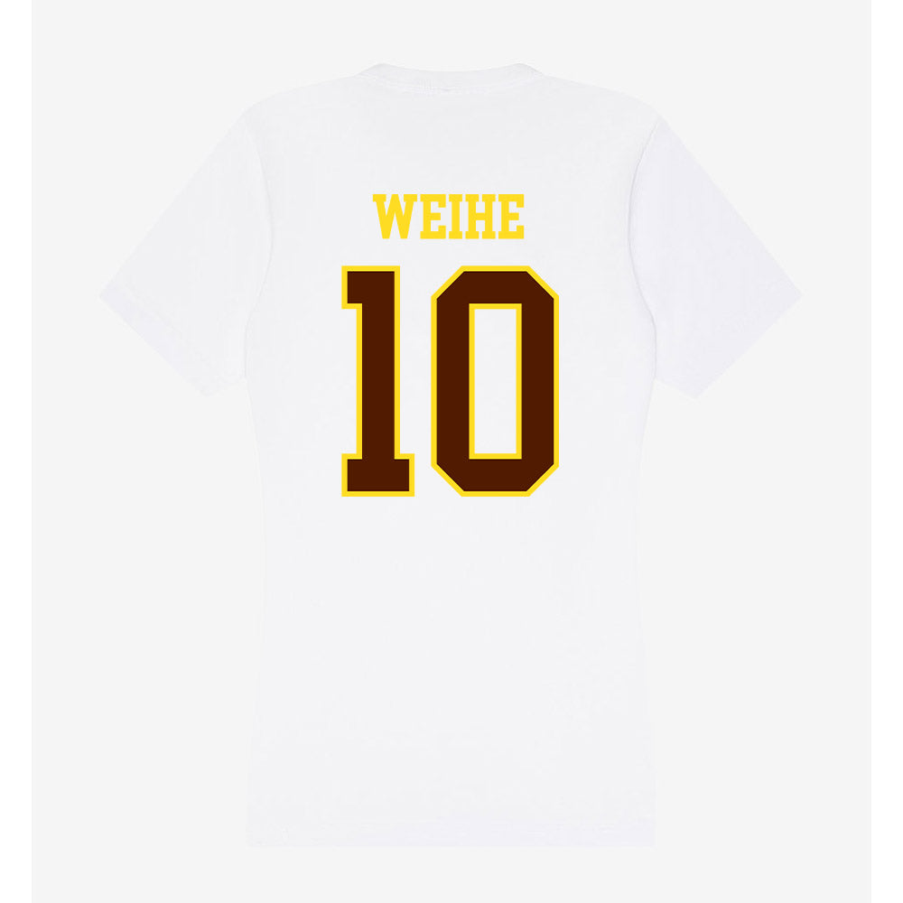 Western Michigan - NCAA Women's Volleyball : Gabby Weihe - Women's V-Neck T-Shirt-1