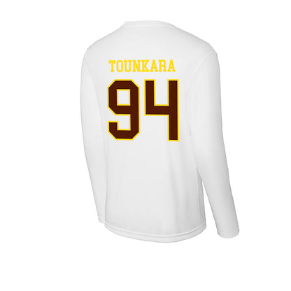 Western Michigan - NCAA Football : Ahmed Tounkara - Activewear Long Sleeve T-Shirt-1
