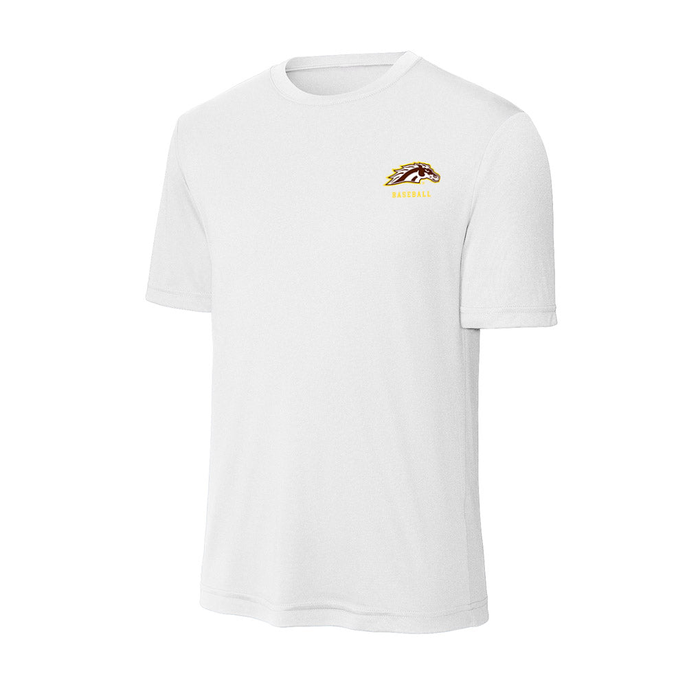 Western Michigan - NCAA Baseball : Mitchell Beyer - Activewear T-Shirt-0