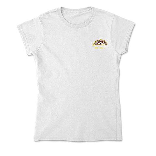 Western Michigan - NCAA Softball : Haleigh Smith - Soft Style Women’s T-Shirt-0