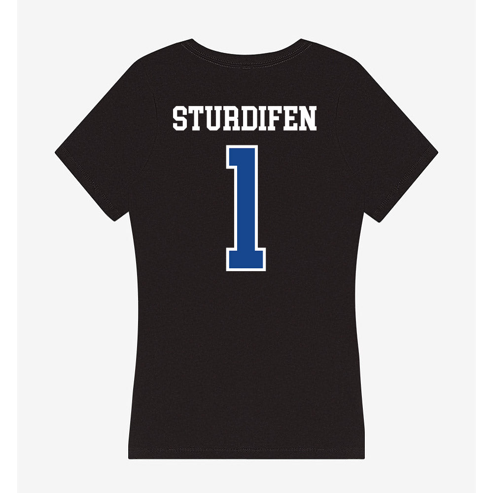 Hampton - NCAA Football : Cam Sturdifen - Classic Shersey Women's V-Neck T-Shirt-1