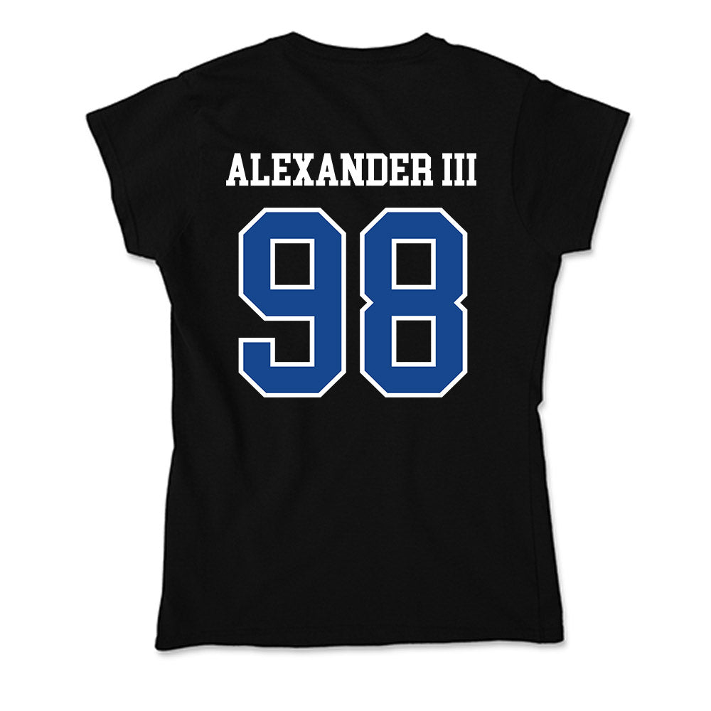 Hampton - NCAA Football : Willis Alexander III - Classic Shersey Soft Style Women’s T-Shirt-1