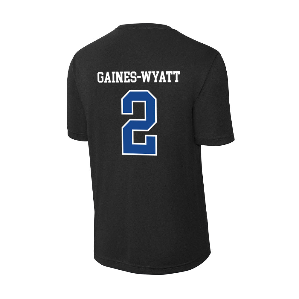 Hampton - NCAA Men's Basketball : Jalyke Gaines-Wyatt - Classic Shersey Activewear T-Shirt-1