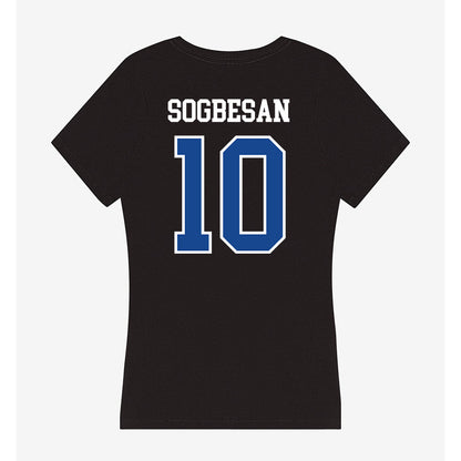 Hampton - NCAA Football : Korede Sogbesan - Classic Shersey Women's V-Neck T-Shirt-1