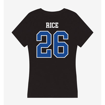 Hampton - NCAA Football : Caden Rice - Classic Shersey Women's V-Neck T-Shirt-1