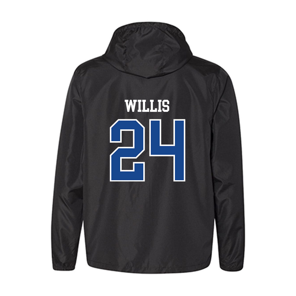 Hampton - NCAA Football : Marqwae Willis - Classic Shersey Windbreaker-1