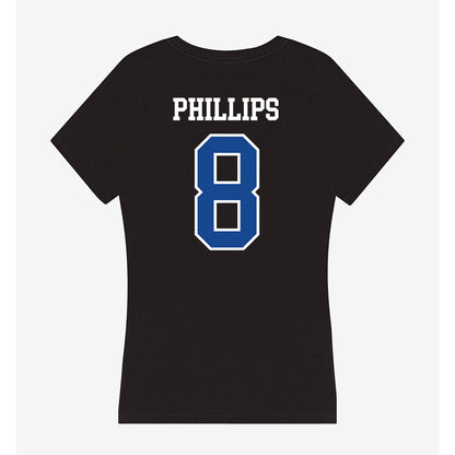 Hampton - NCAA Football : Andre Phillips - Classic Shersey Women's V-Neck T-Shirt-1