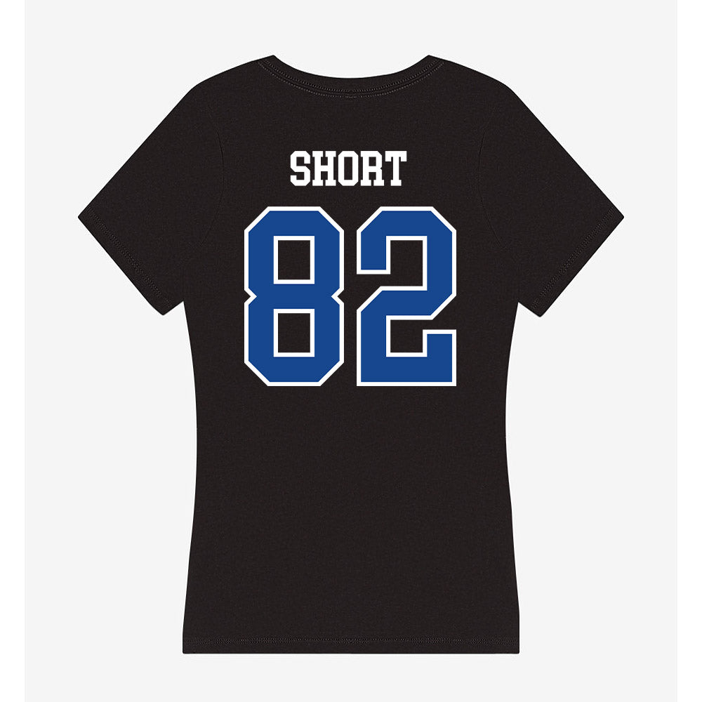 Hampton - NCAA Football : Damon Short - Classic Shersey Women's V-Neck T-Shirt-1