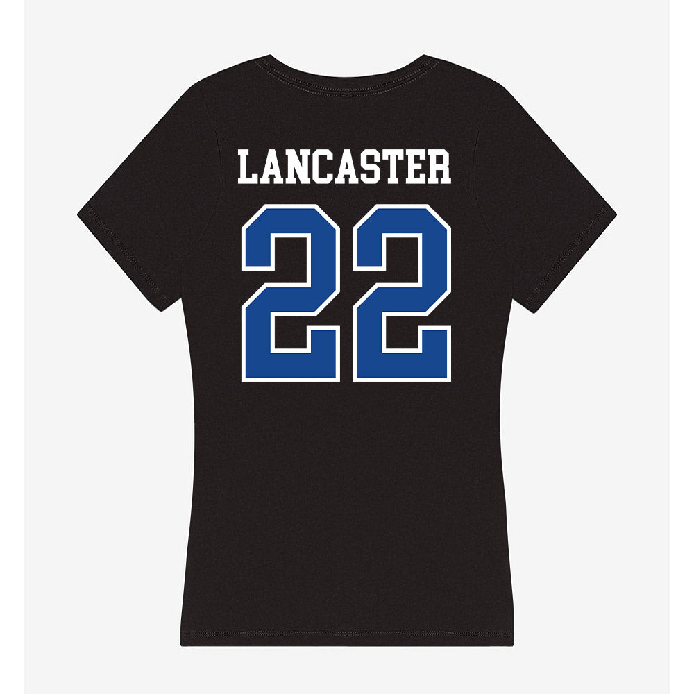 Hampton - NCAA Men's Lacrosse : Miles Lancaster - Classic Shersey Women's V-Neck T-Shirt-1