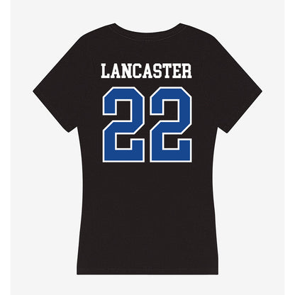 Hampton - NCAA Men's Lacrosse : Miles Lancaster - Classic Shersey Women's V-Neck T-Shirt-1
