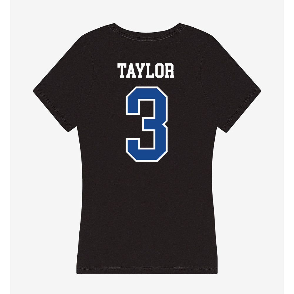 Hampton - NCAA Football : TreVon Taylor - Classic Shersey Women's V-Neck T-Shirt-1