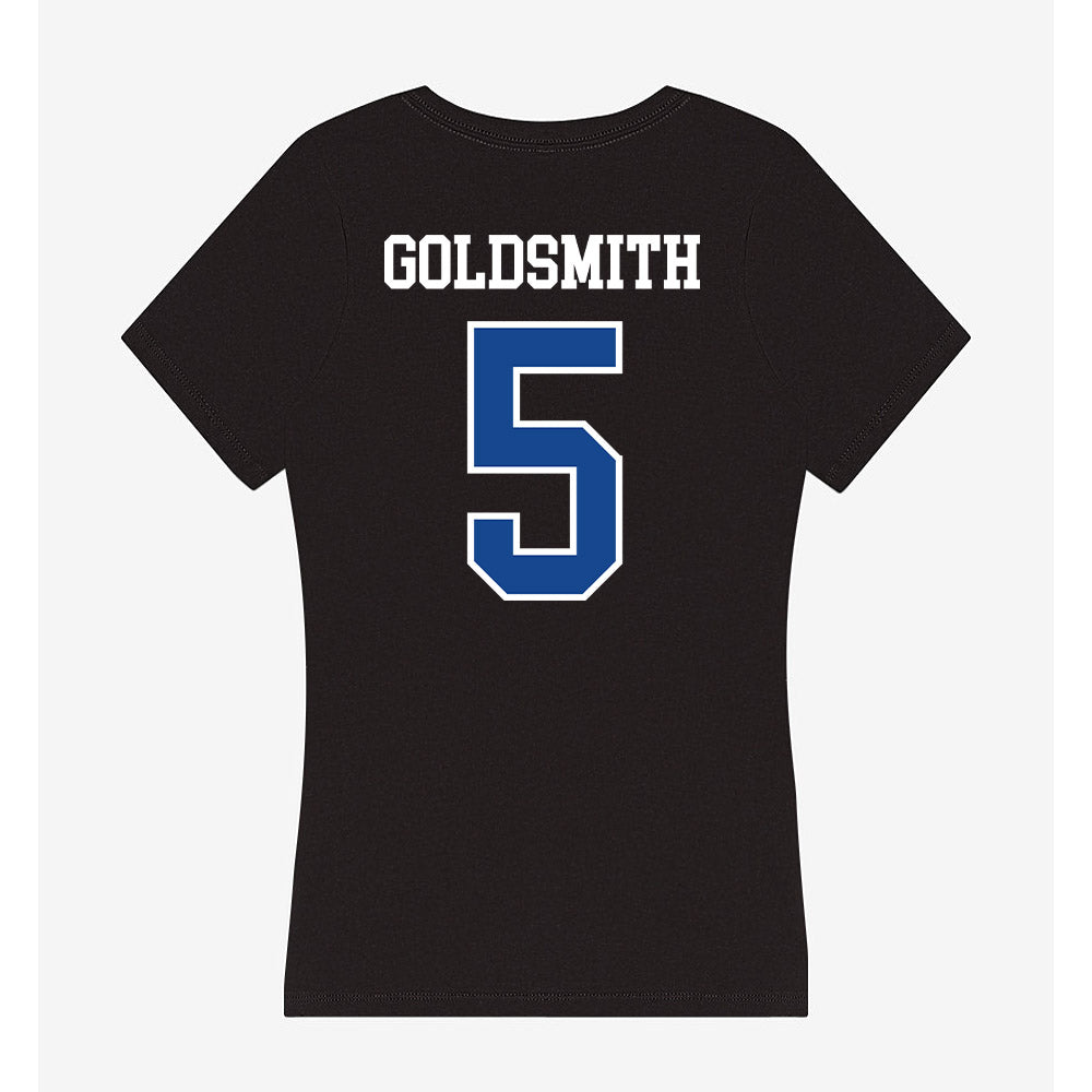Hampton - NCAA Football : Gracen Goldsmith - Classic Shersey Women's V-Neck T-Shirt-1